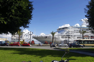 Oceana and Oriana at Cadiz
